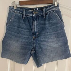 Lee High rise Cropped Jean Shorts